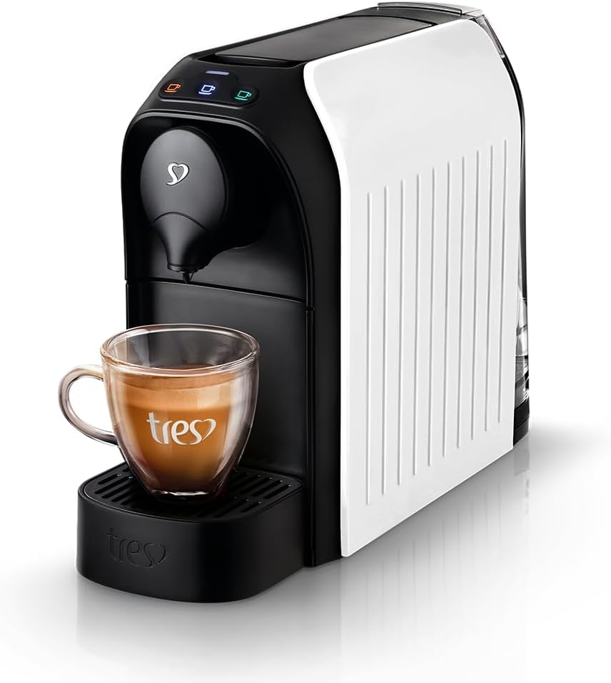 3 Corações Cafeteira Espresso e Multibebida Passione Branca - 127V