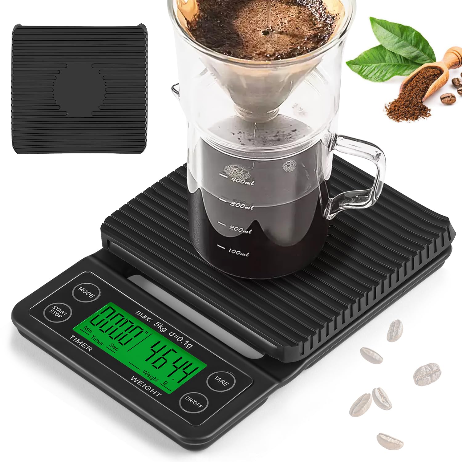 Balança Digital de Alta Precisão para Café e Infusões 5 kg/0.1 g