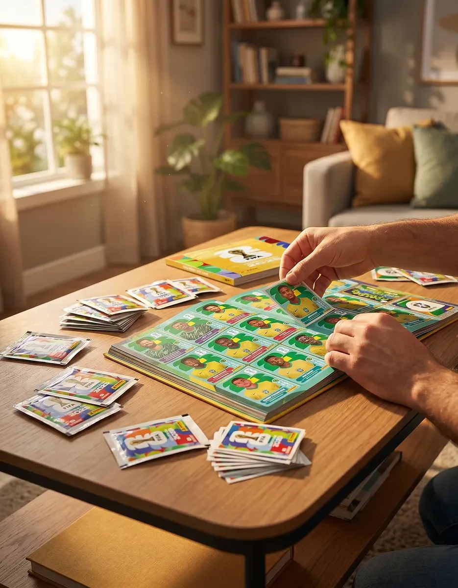 Álbum Dourado Capa Dura Ouro Copa do Mundo FIFA 2026 Panini + 140 Figurinhas — foto 2