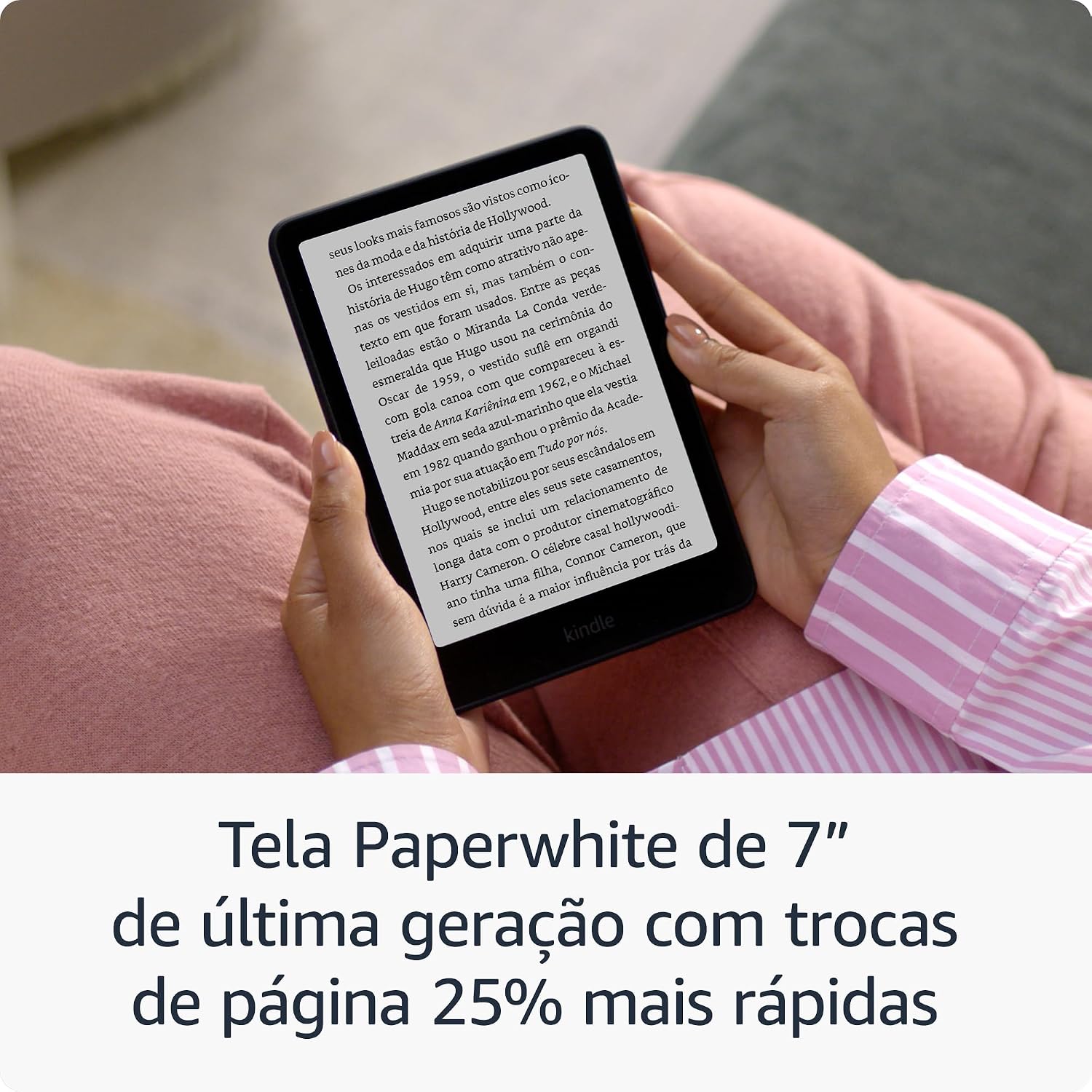 Amazon Kindle Paperwhite 7" - Leitor de E-books à Prova D'Água — foto 3