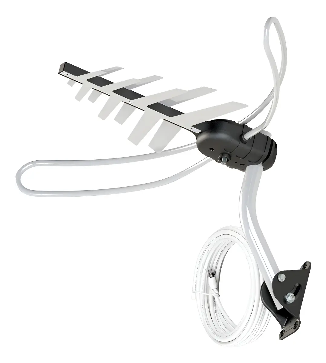 Antena Digital Externa Aquário DTV-3000 com Cabo de 15 Metros