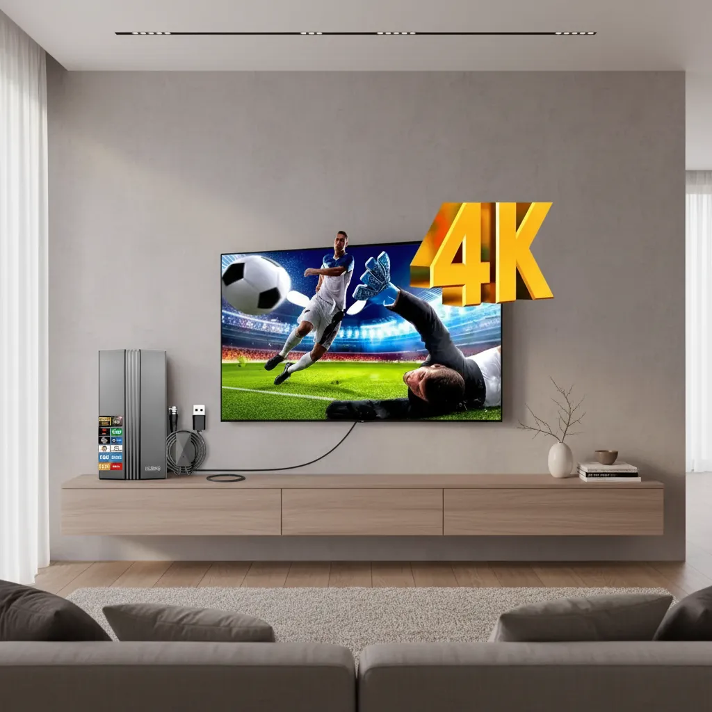 Antena Digital Lelong LE-3094-17 4K Interna/Externa 28dBi Cabo 10m — foto 2