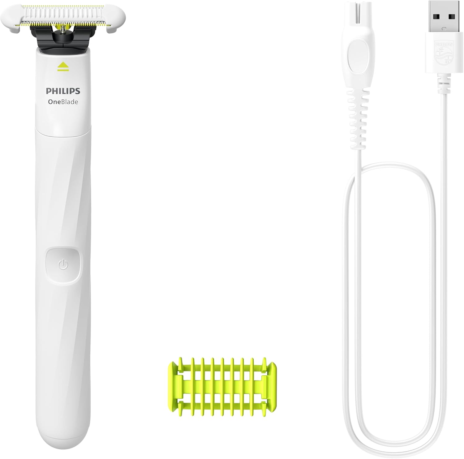 Aparador de Pelos Íntimo Philips OneBlade QP1924/10 À Prova D'Água Bivolt