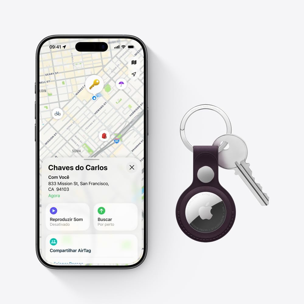 Apple AirTag 2ª geração - Localizador Bluetooth — foto 3