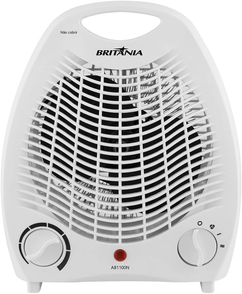 Aquecedor Elétrico Britânia AB1100N 1500W 110V 2 em 1 — foto 2