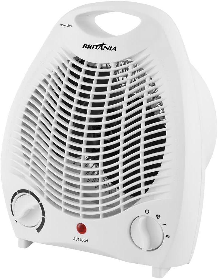 Aquecedor Elétrico Britânia AB1100N 1500W 110V 2 em 1