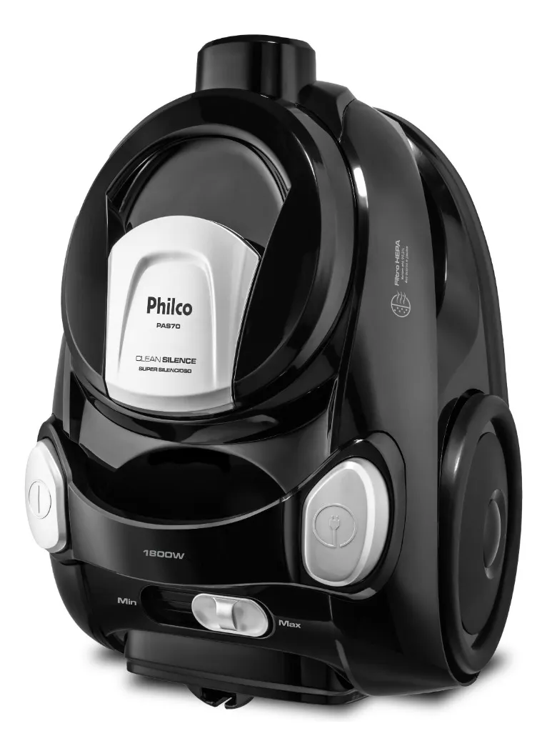 Aspirador Philco PAS70 Super Silencioso 1800W 2,2L Bivolt