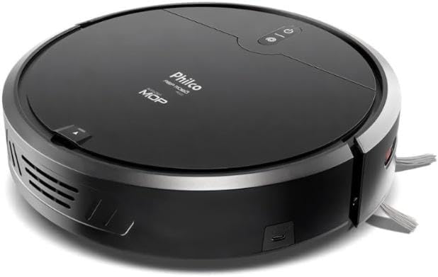 Aspirador Robô Philco PAS23 3 em 1 com MOP Preto Bivolt