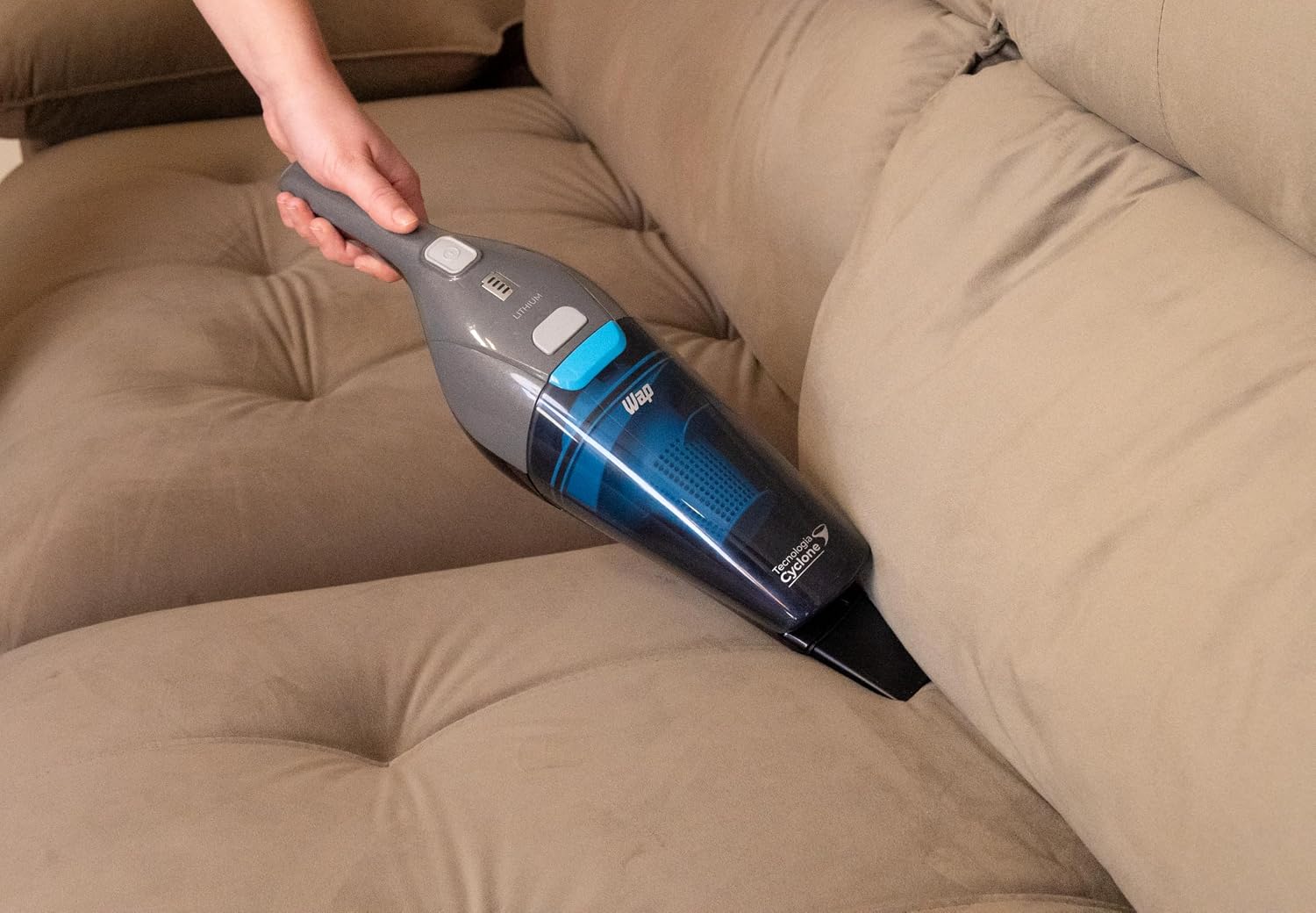 Aspirador Vertical WAP Eco Rápido 2 em 1 com Tecnologia Cyclone e Bocal 180° — foto 5
