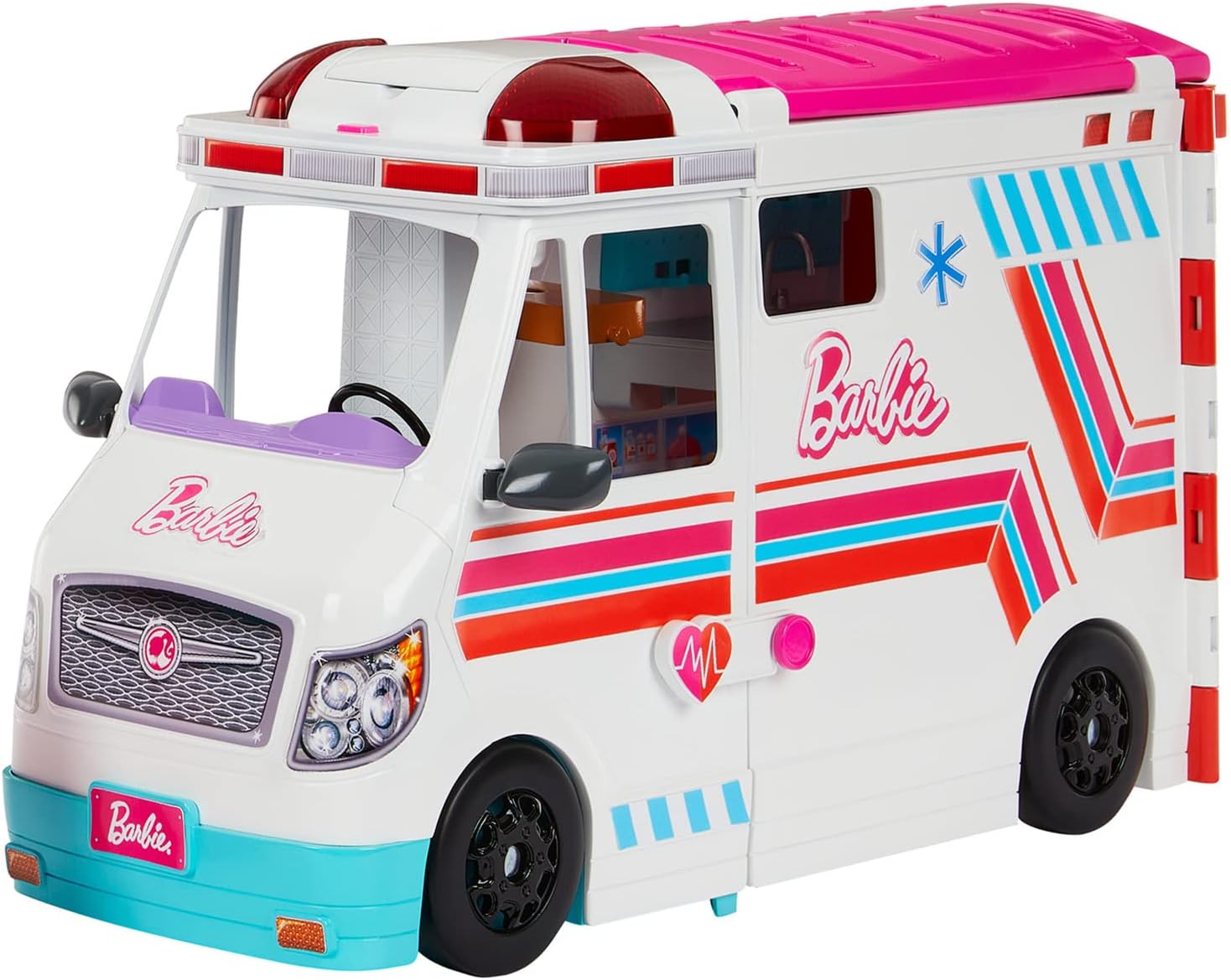 Barbie Clínica de Atenção Médica - Conjunto de Brinquedo para Crianças a Partir de 3 Anos