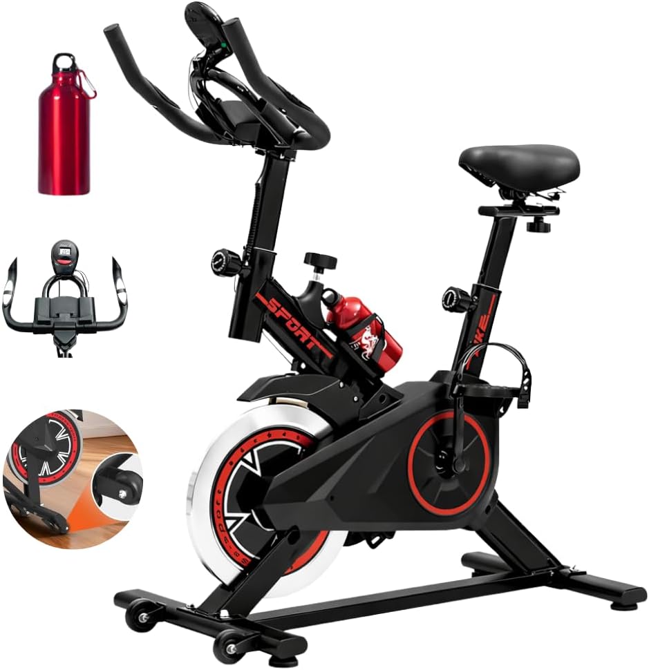 Bicicleta Ergométrica Spinning para Treino em Casa - Linha Fitness Premium