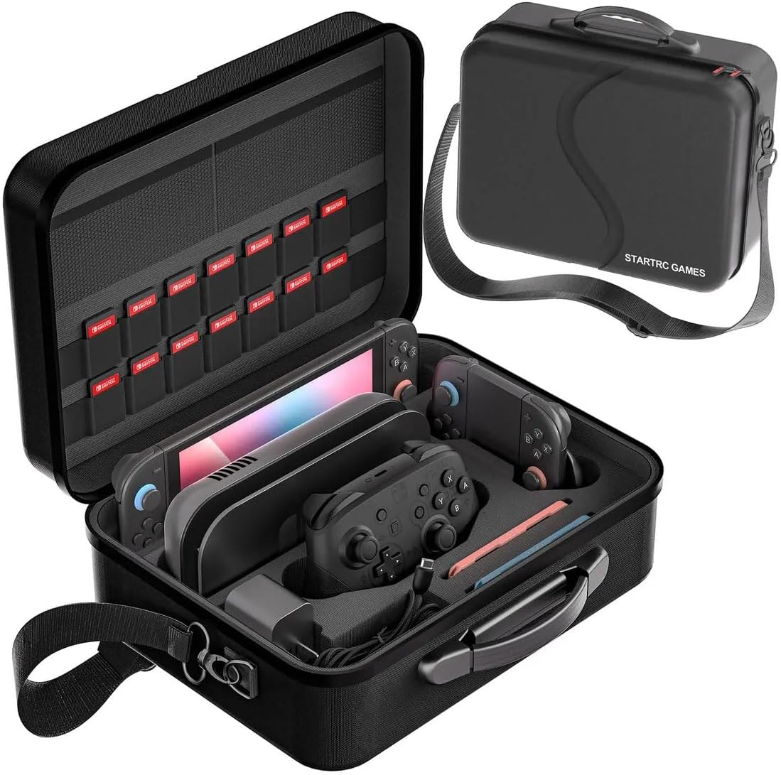 Bolsa de Transporte para Nintendo Switch 2 com Alça - Preto