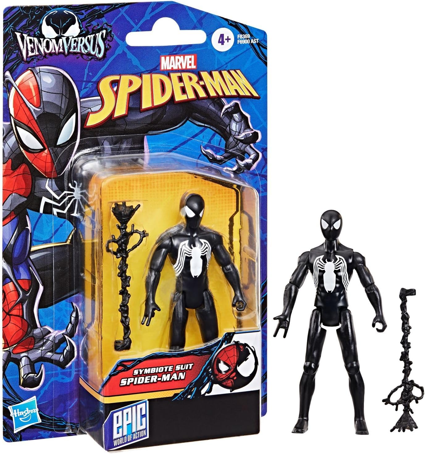 Boneco Homem-Aranha Traje Preto 10 cm - Marvel — foto 3