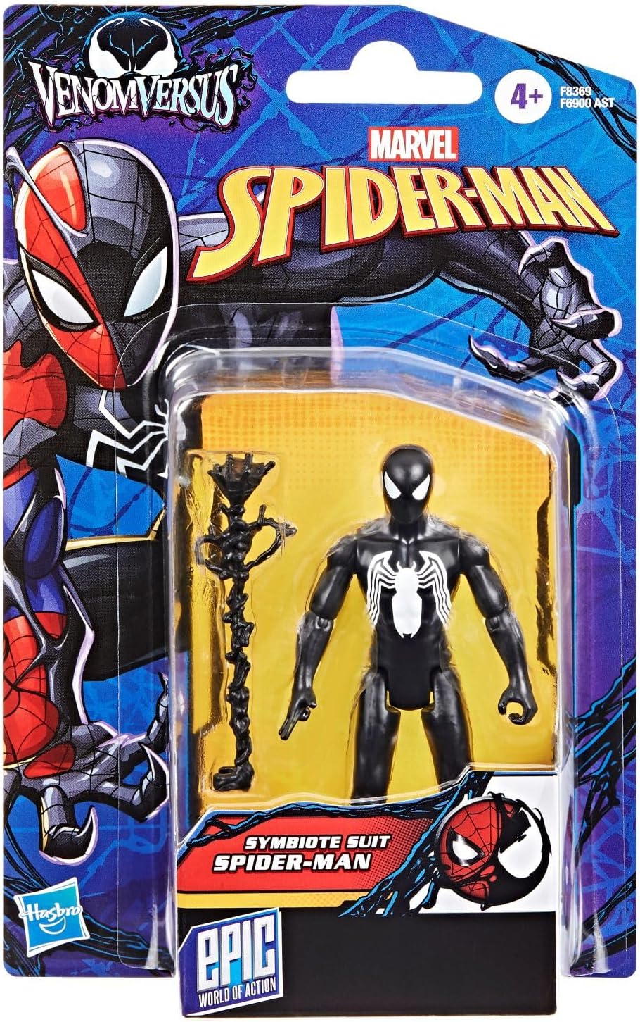 Boneco Homem-Aranha Traje Preto 10 cm - Marvel — foto 2