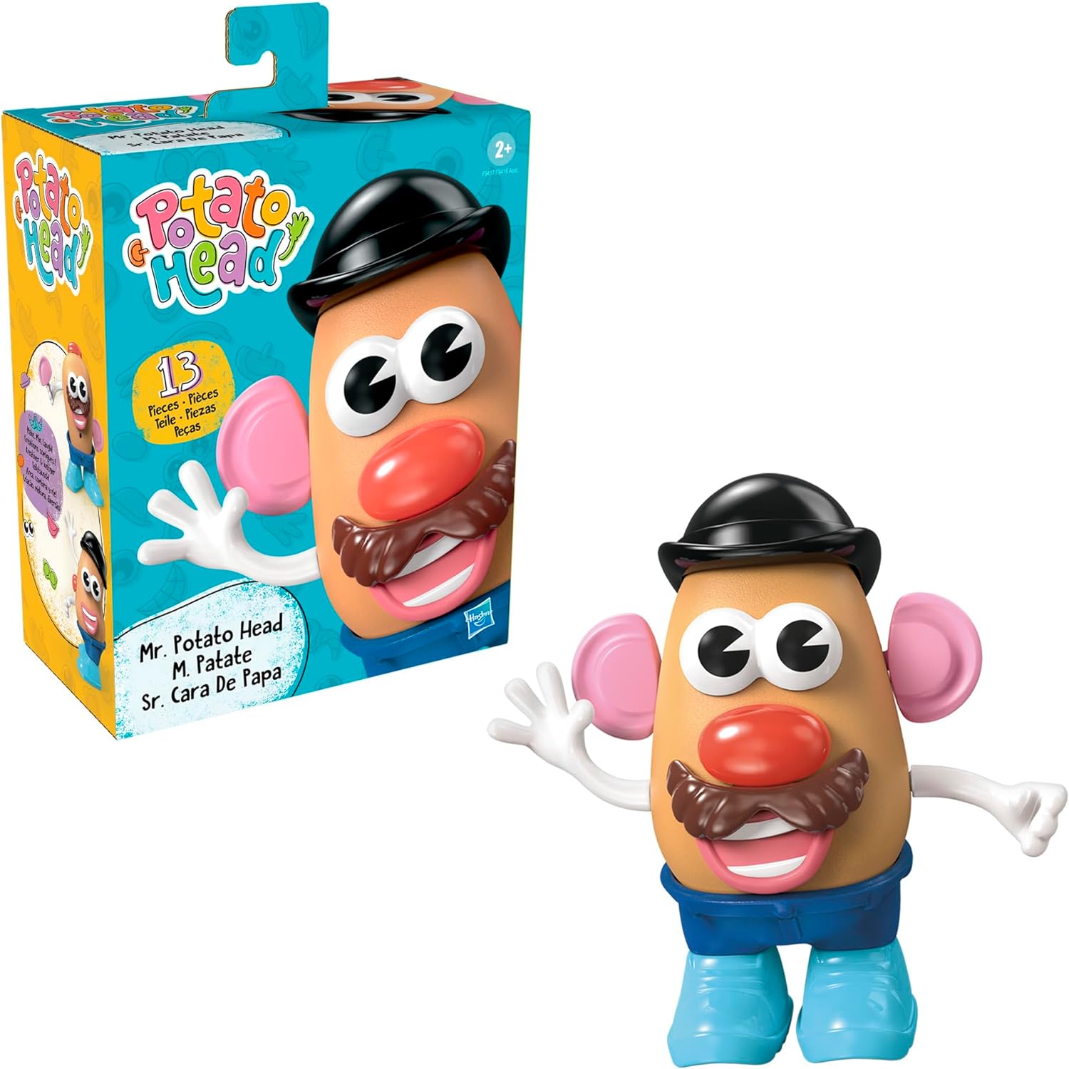 Boneco Mr. Potato Head Clássico Hasbro - 13 Peças — foto 6