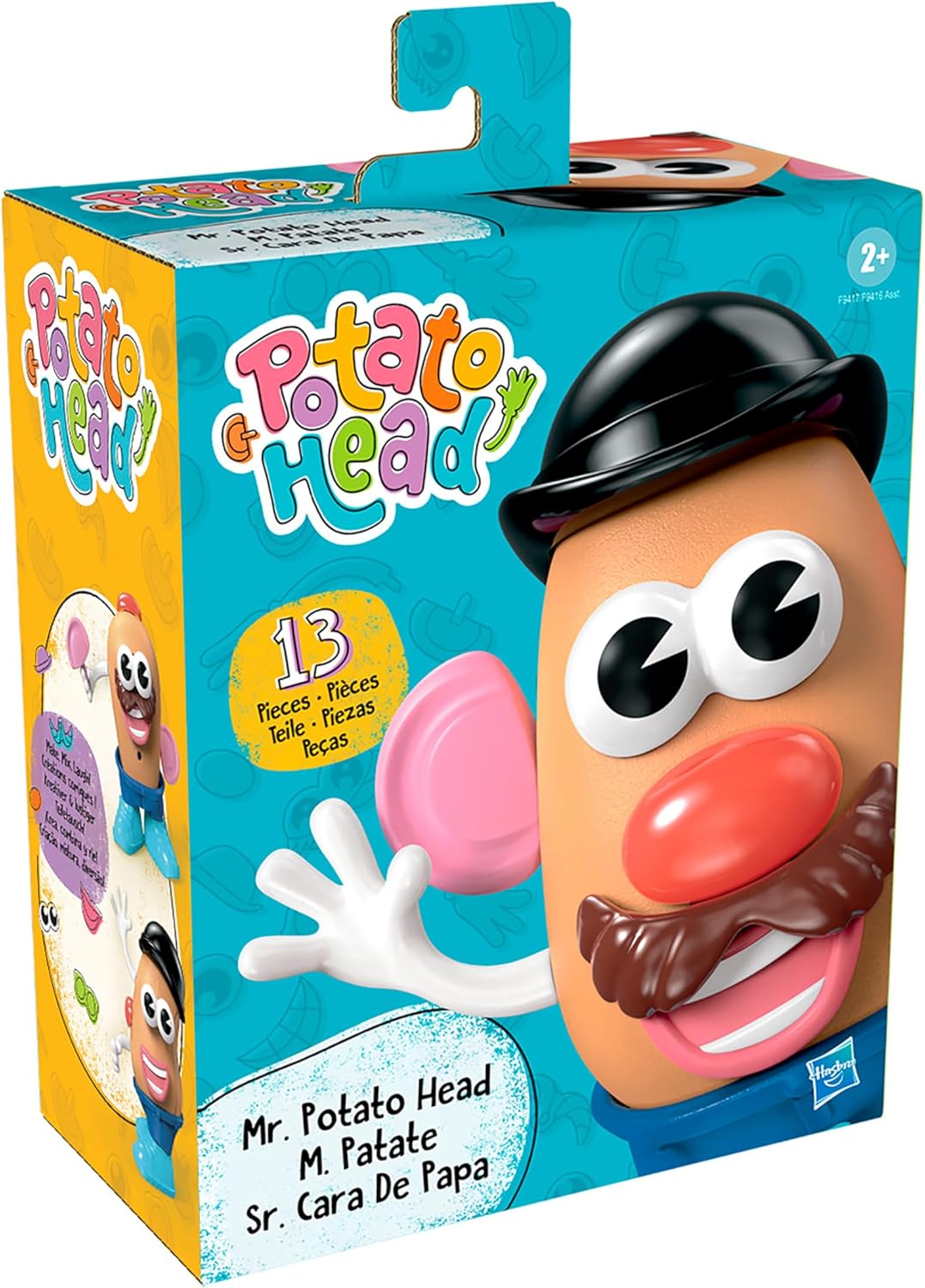 Boneco Mr. Potato Head Clássico Hasbro - 13 Peças — foto 2