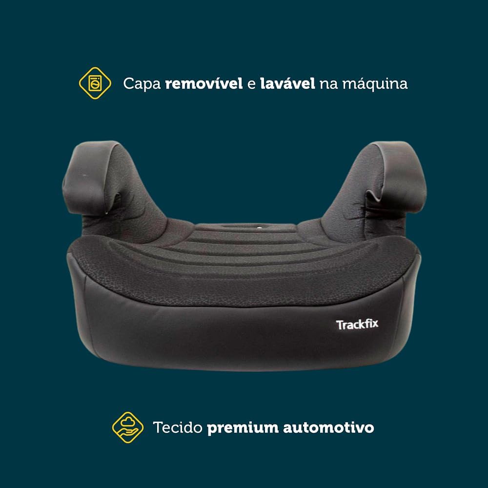 Booster Safety 1st Trackfix com Isofix - Black — foto 5