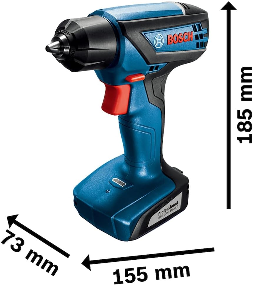 Bosch Furadeira Parafusadeira GSR 1000 Smart 12V com Acessórios — foto 3