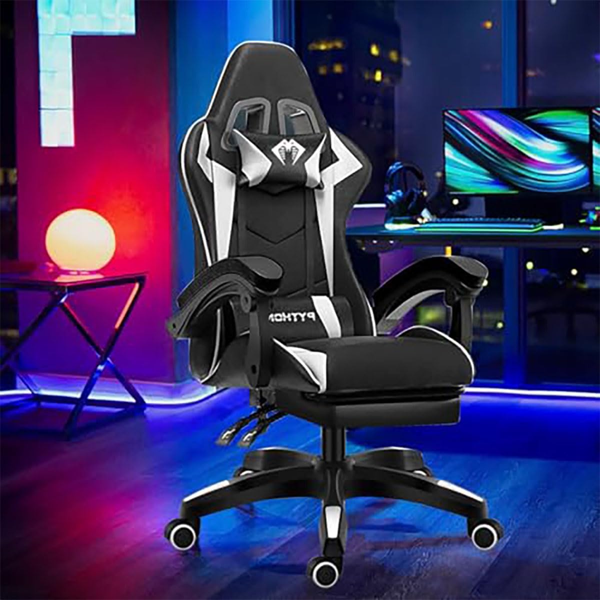 Cadeira Ergonômica Reclinável com Apoio para os Pés - 90 a 150 Graus