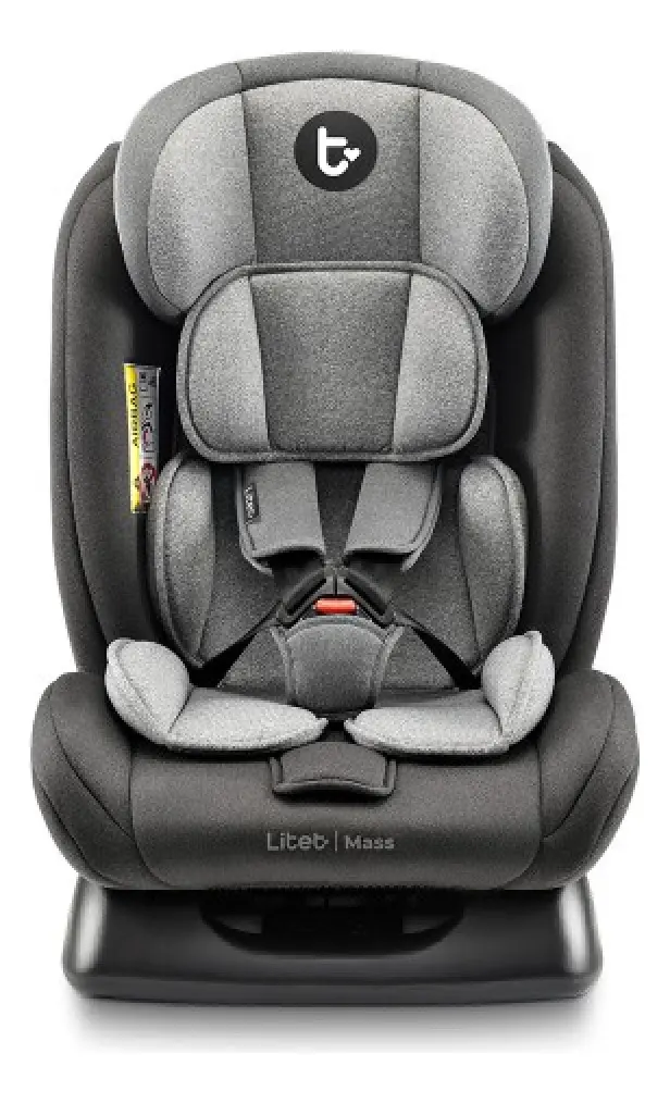 Cadeirinha Infantil para Carro Mass Litet 0-36kg Preta e Cinza - BB458