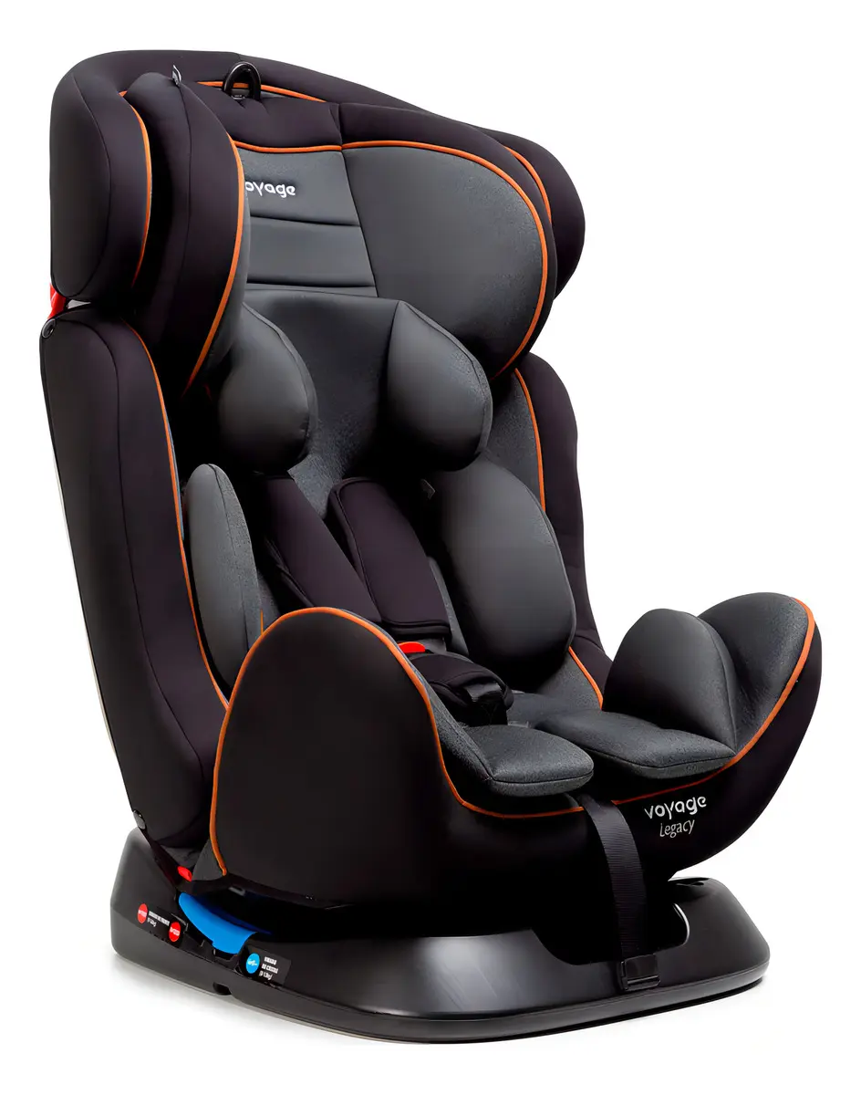 Cadeirinha Infantil Reclinável Legacy Voyage Cinza e Preto Mescla — foto 3