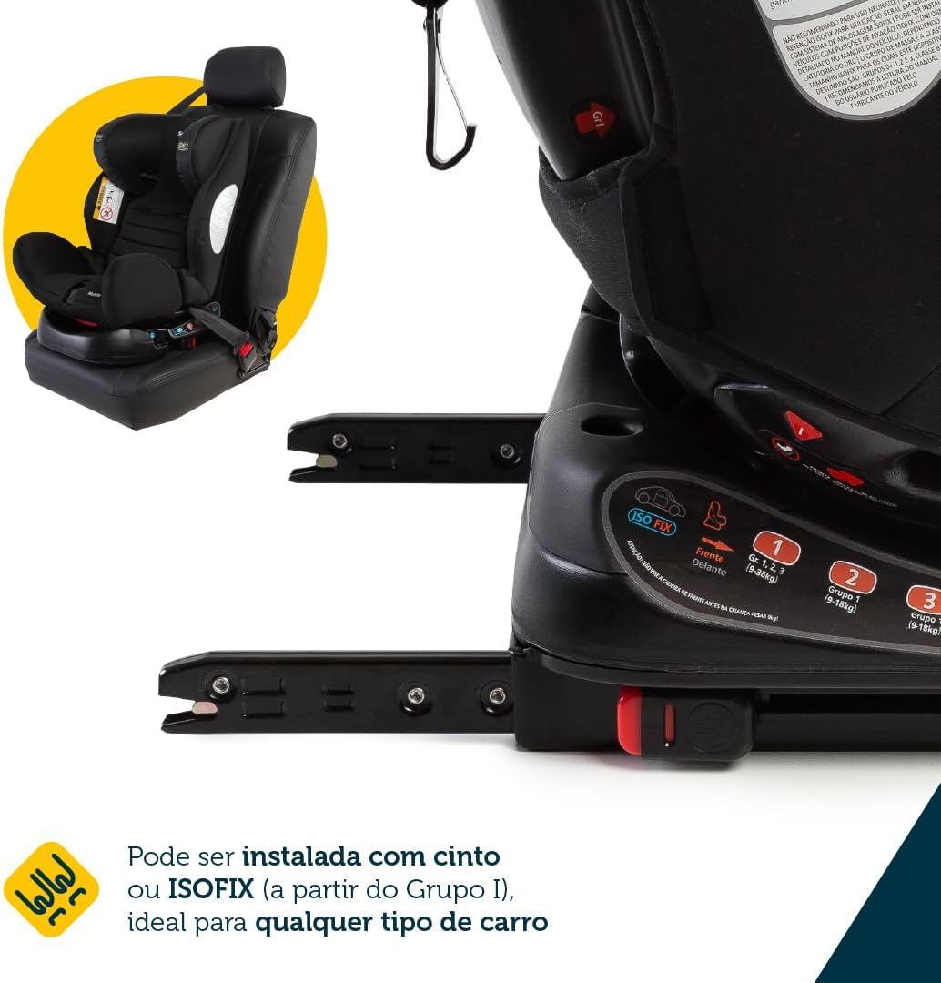 Cadeirinha para Auto Safety 1st Multifix Multigrupos 0 a 36kg com Air Protect — foto 5