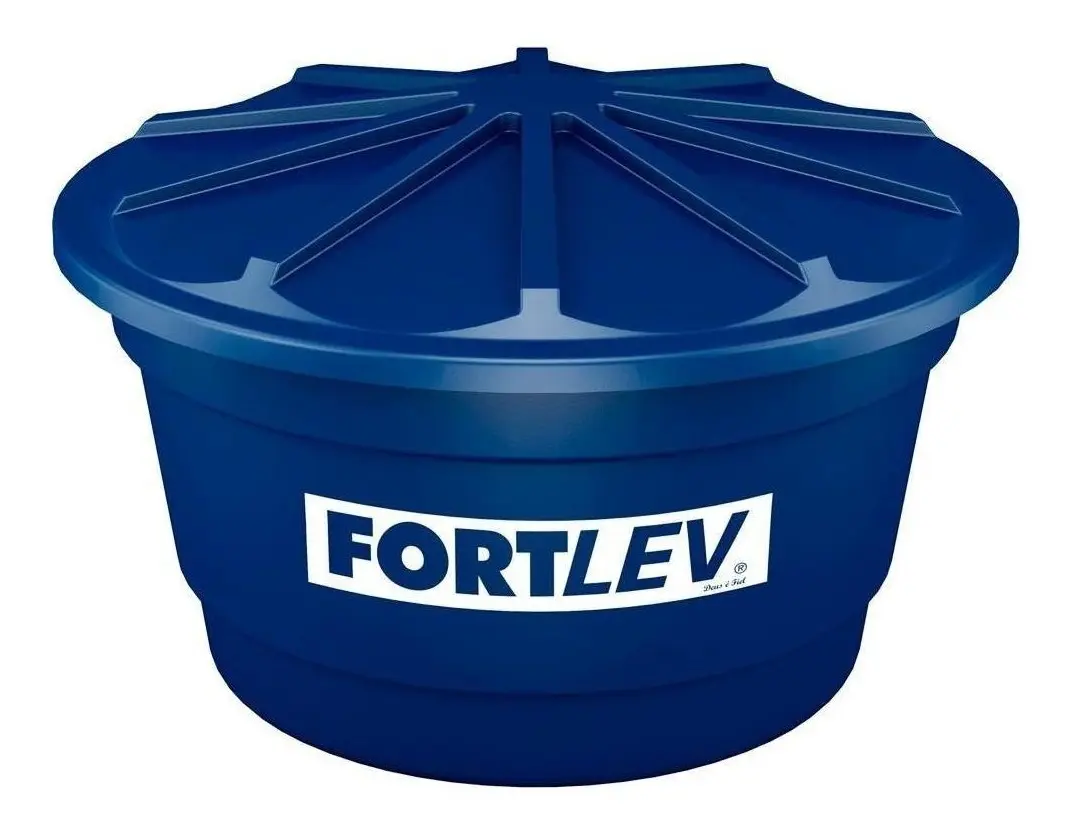 Caixa d'água 1500L Fortlev Polietileno Azul — foto 2