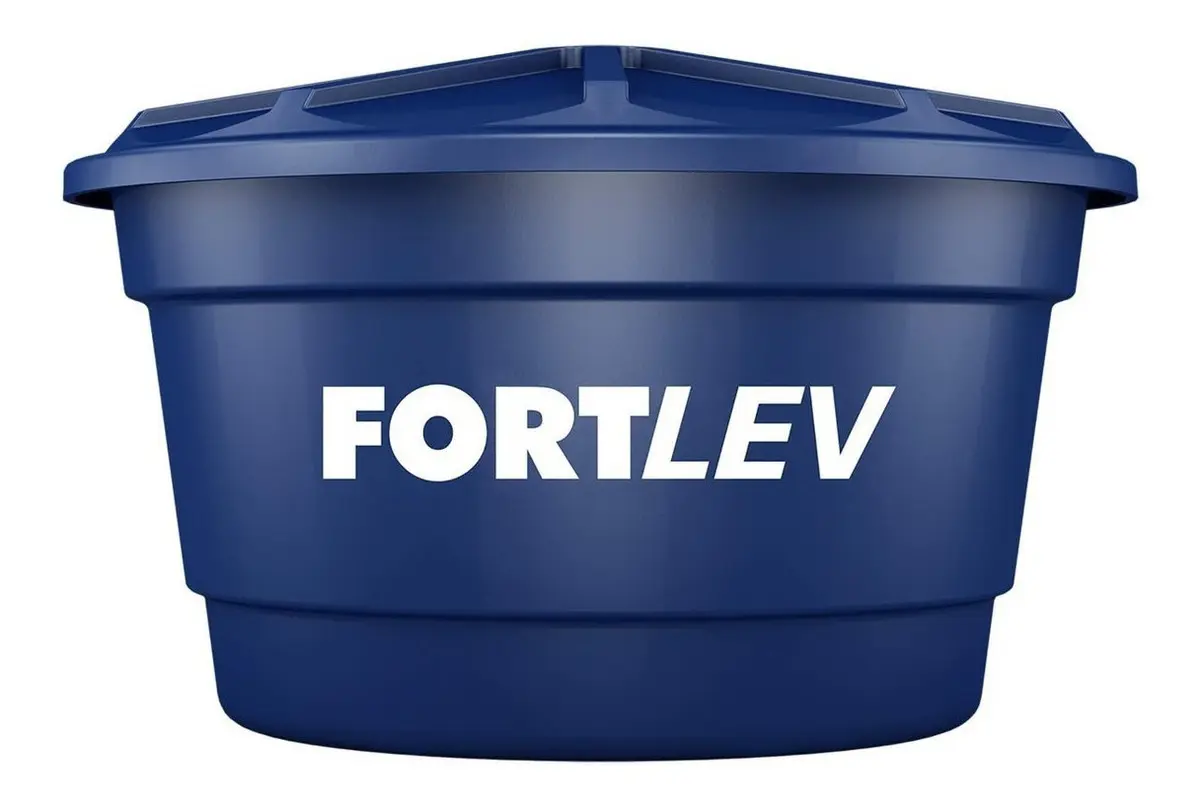Caixa d'água Fortlev 2000L Vertical Polietileno Azul
