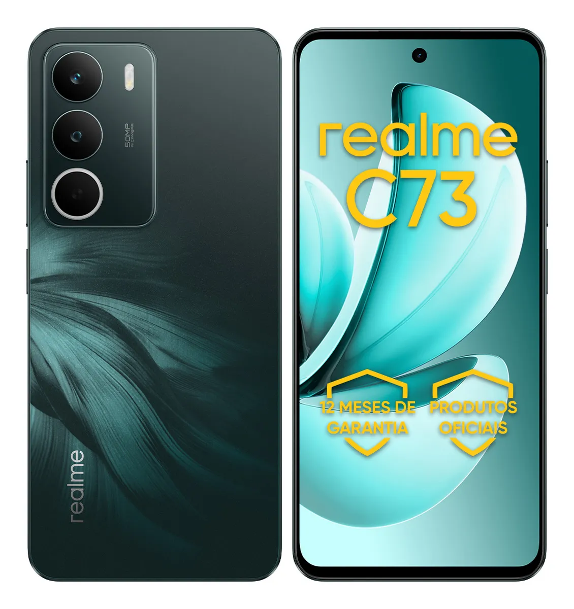 Smartphone Realme C73 256GB 8GB RAM Dual SIM 120Hz Verde