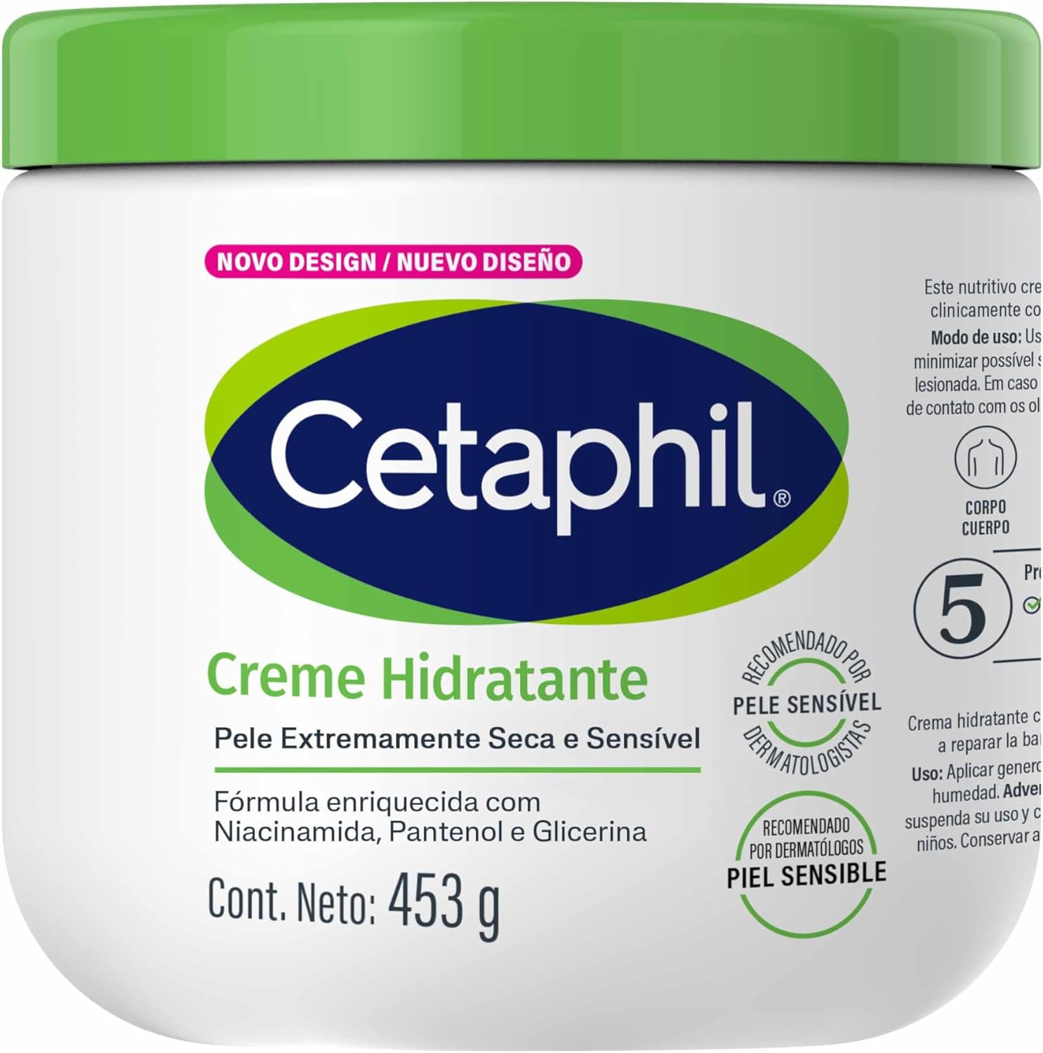 Cetaphil Creme Hidratante 453g - Galderma BR
