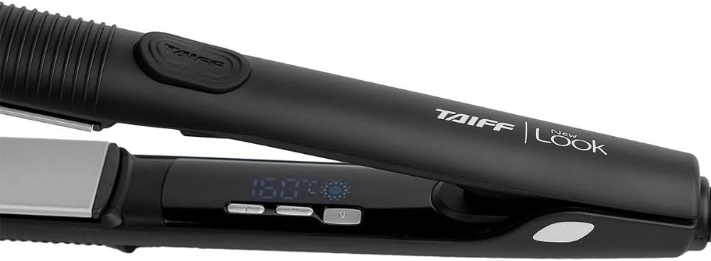 Chapa Taiff New Look 240° Profissional Cerâmica Bivolt Preta Digital — foto 5