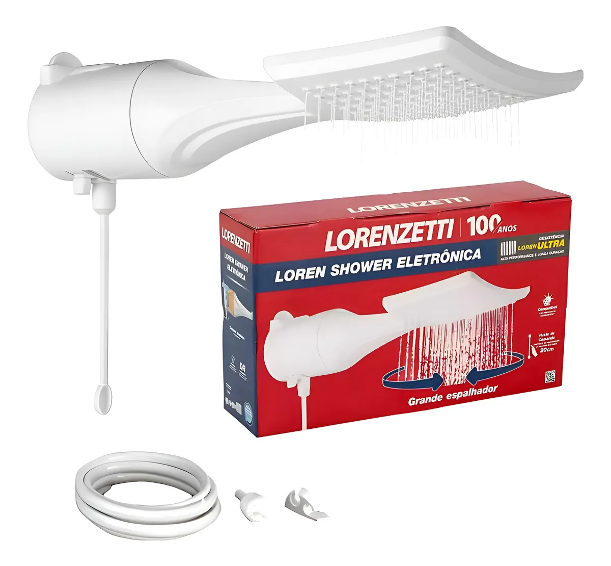 Chuveiro Lorenzetti Loren Shower Ultra Eletrônico 7500W 127/220V