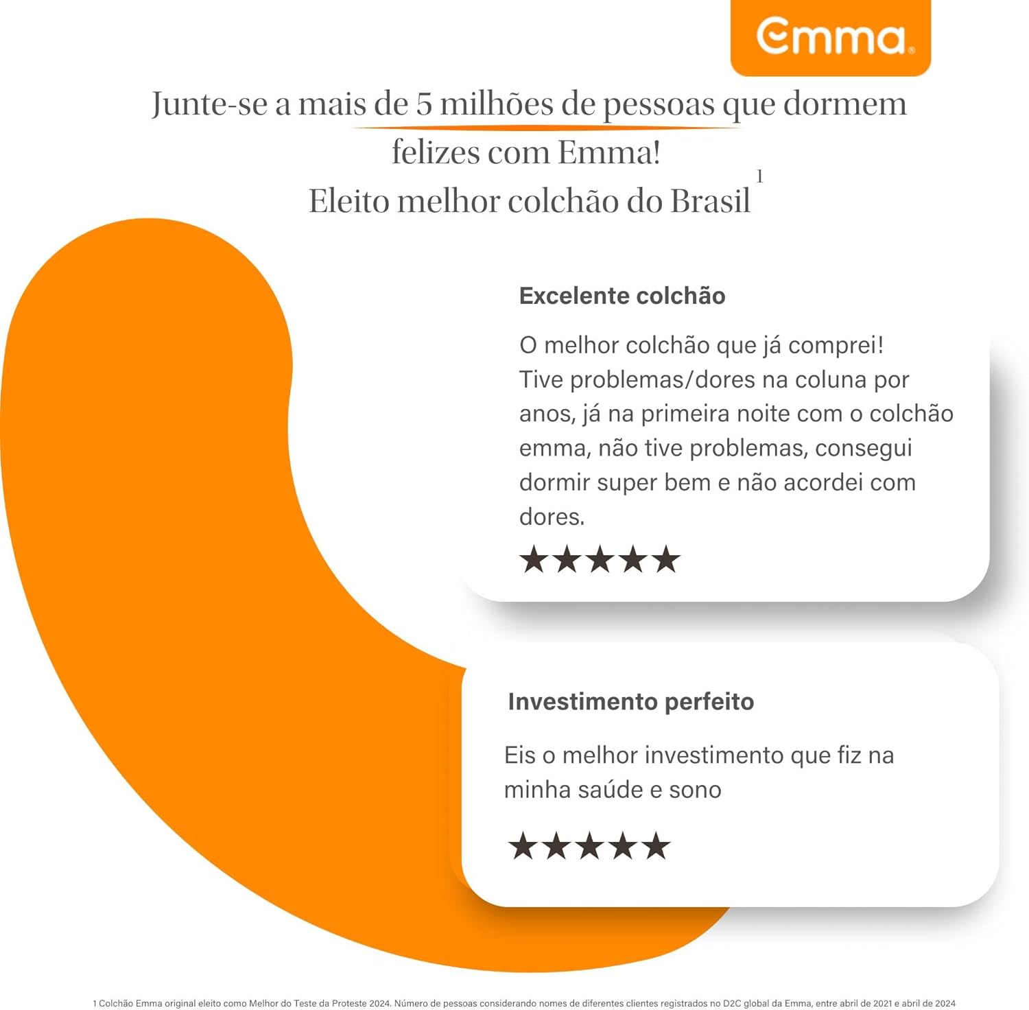 Colchão Emma Basics 17 Espuma D28 - Firme e Confortável — foto 7