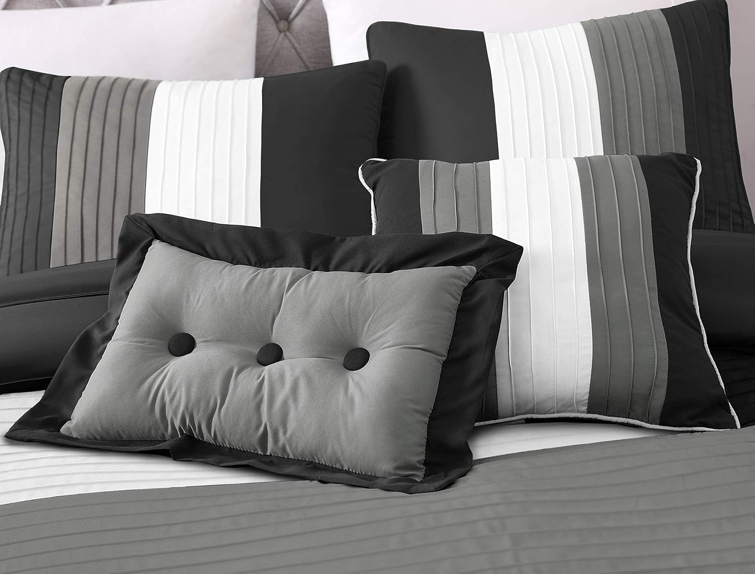 Conjunto de Edredom Loft 8 Peças - Luxo e Conforto — foto 2