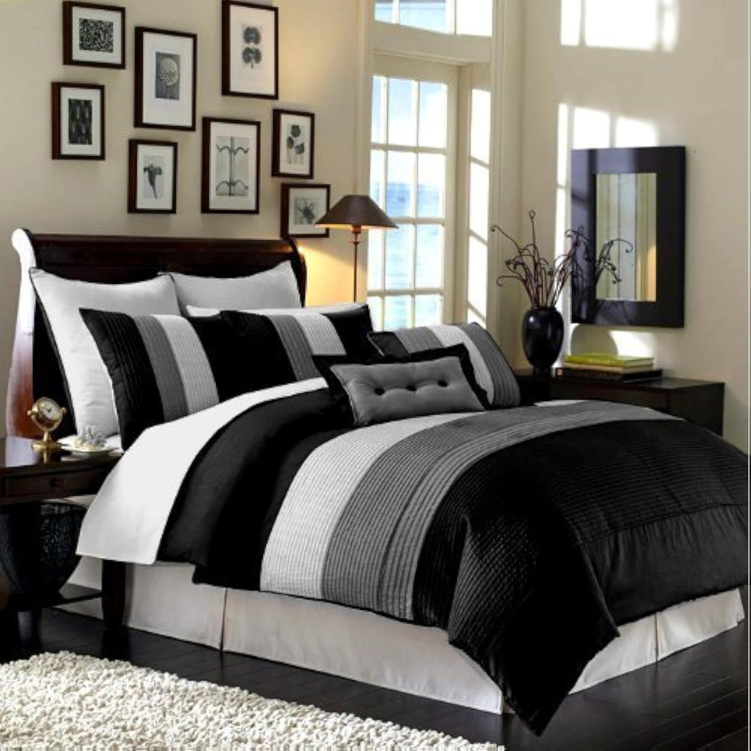 Conjunto de Edredom Loft 8 Peças - Luxo e Conforto