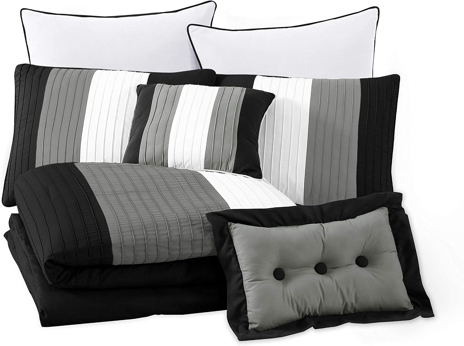 Conjunto de Edredom Loft 8 Peças - Luxo e Conforto — foto 3