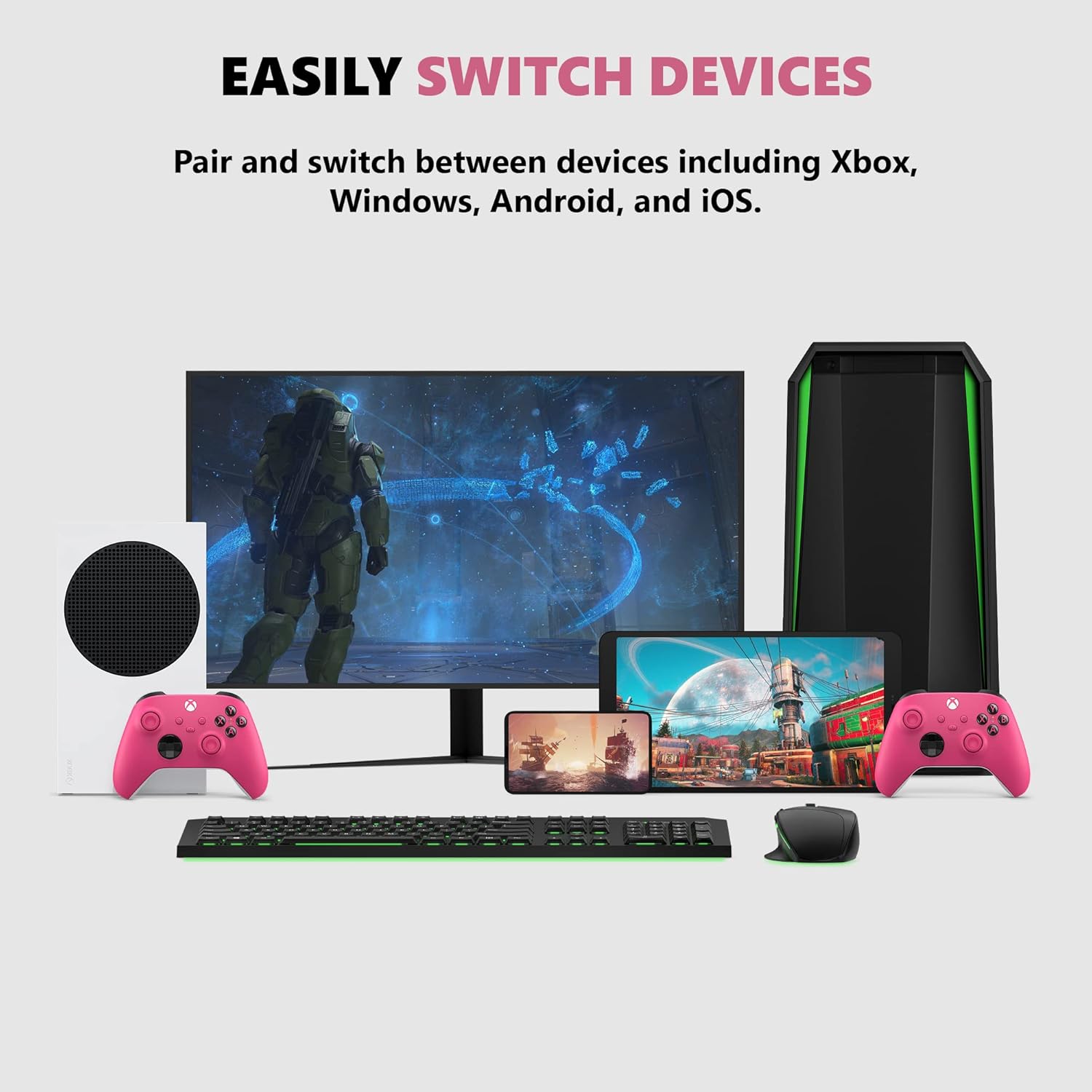 Controle QAU-00082 com Conector para Fone, Vibração Rumble e Joysticks Analógicos — foto 6