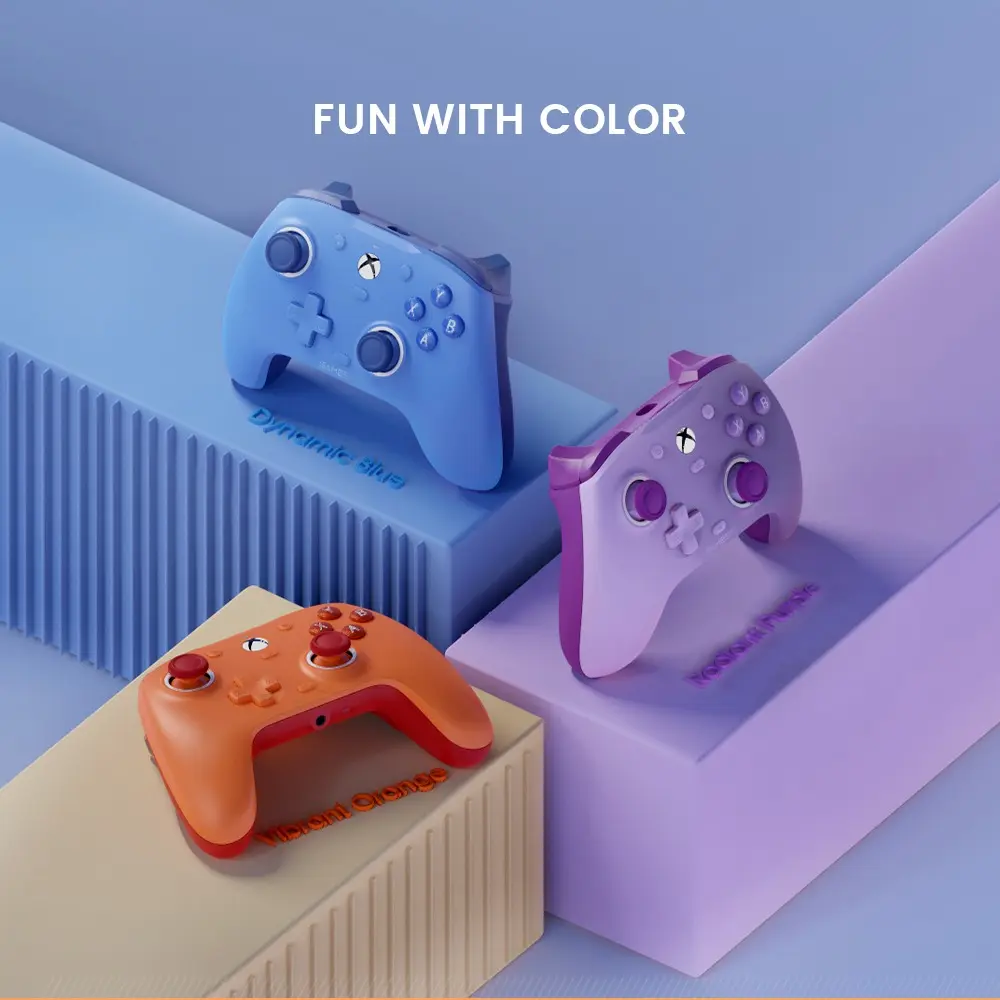 Controle com Fio GameSir G7 SE para Xbox/PC - Laranja — foto 3