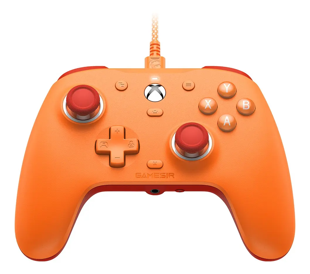 Controle com Fio GameSir G7 SE para Xbox/PC - Laranja