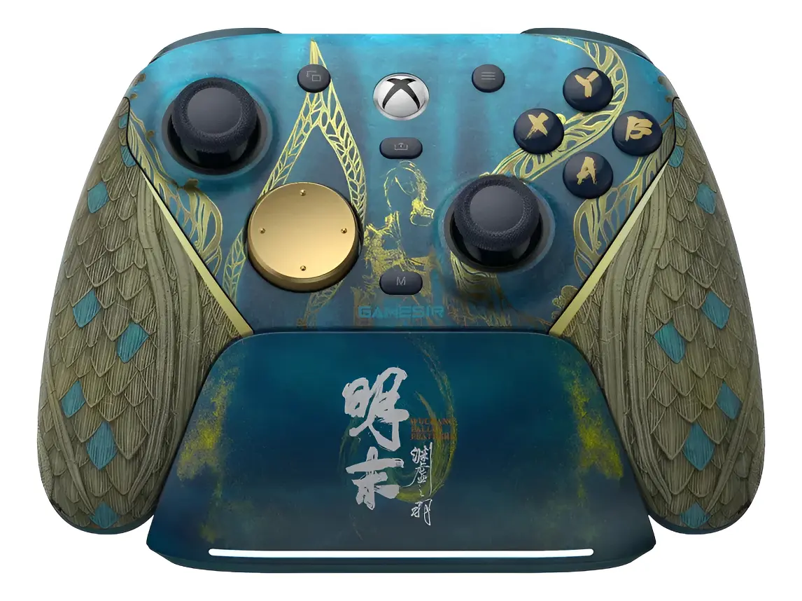 Controle Gamesir G7 Pro Wuchang para Xbox e PC - Azul e Verde