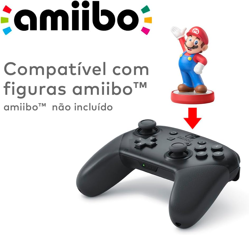 Controle Pro Nintendo Switch - Versátil e Imersivo — foto 4