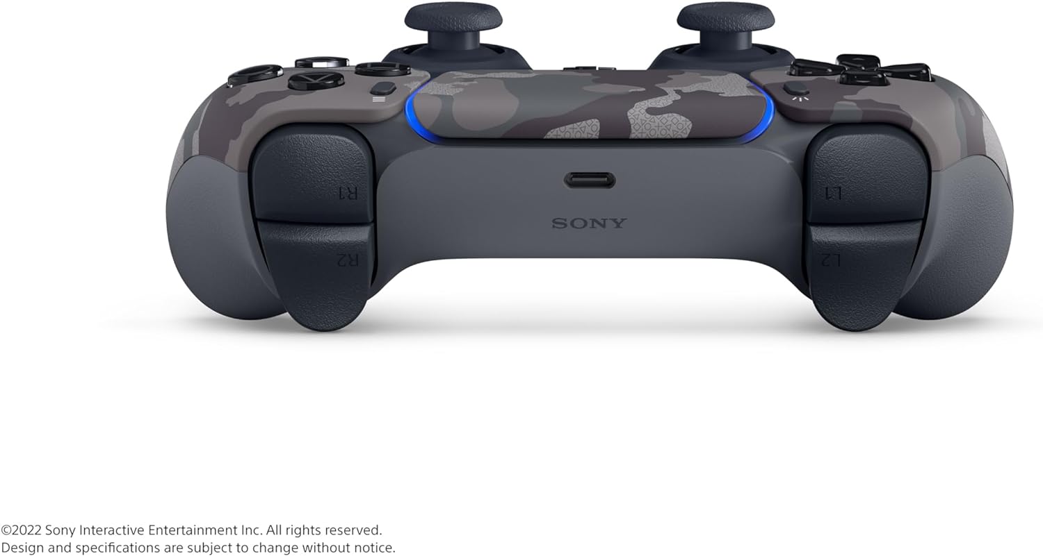 Controle sem fio PlayStation DualSense Gray Camouflage — foto 5