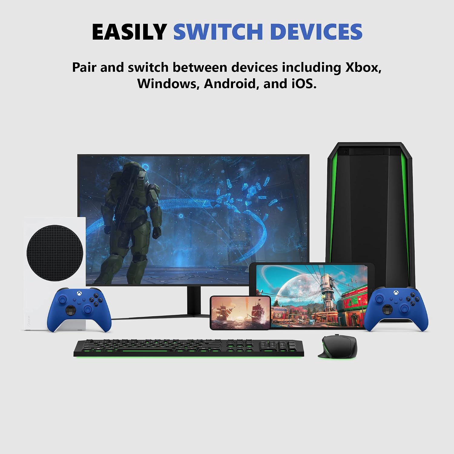 Controle Sem Fio Xbox QAU-00065 com Botão Compartilhar — foto 6