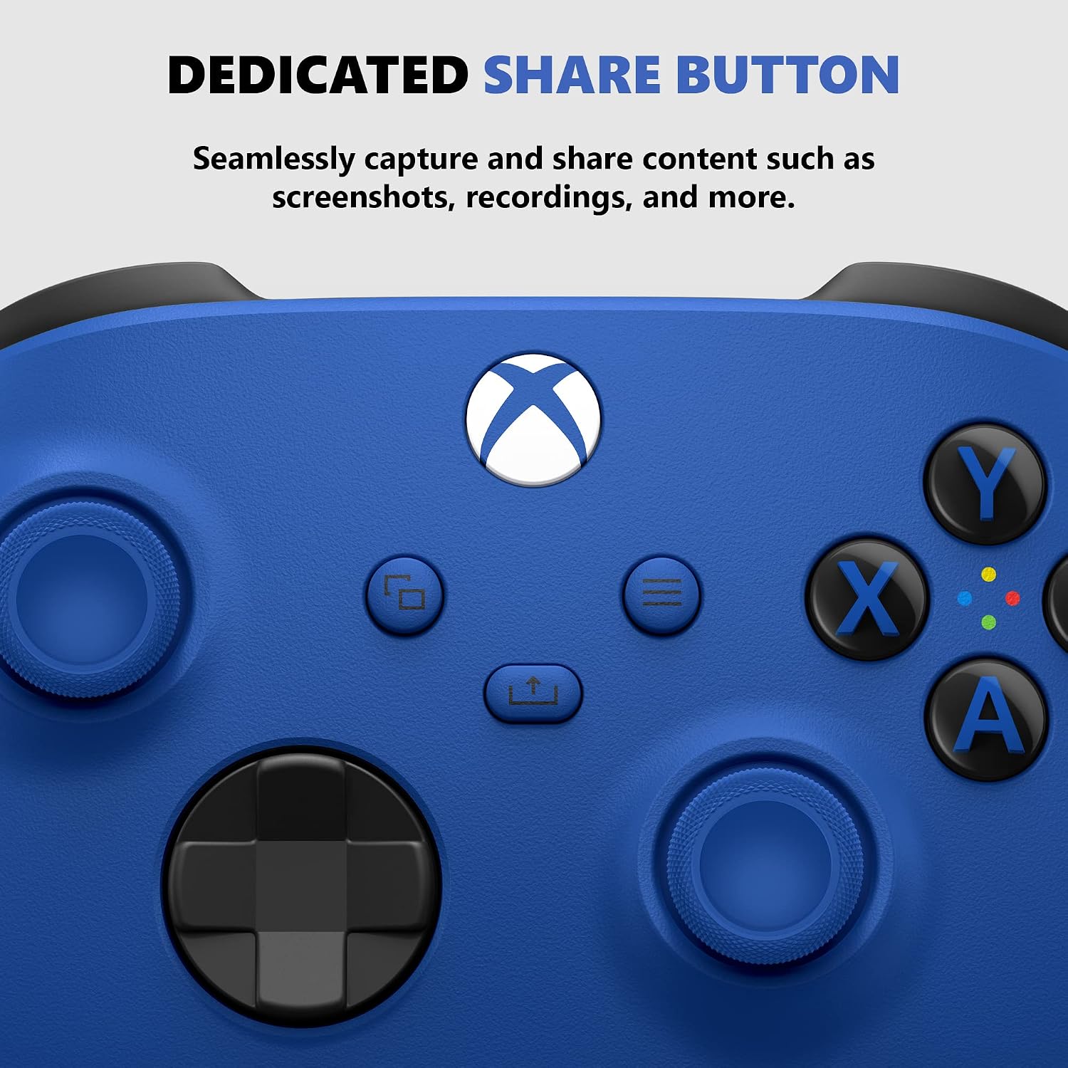 Controle Sem Fio Xbox QAU-00065 com Botão Compartilhar — foto 5