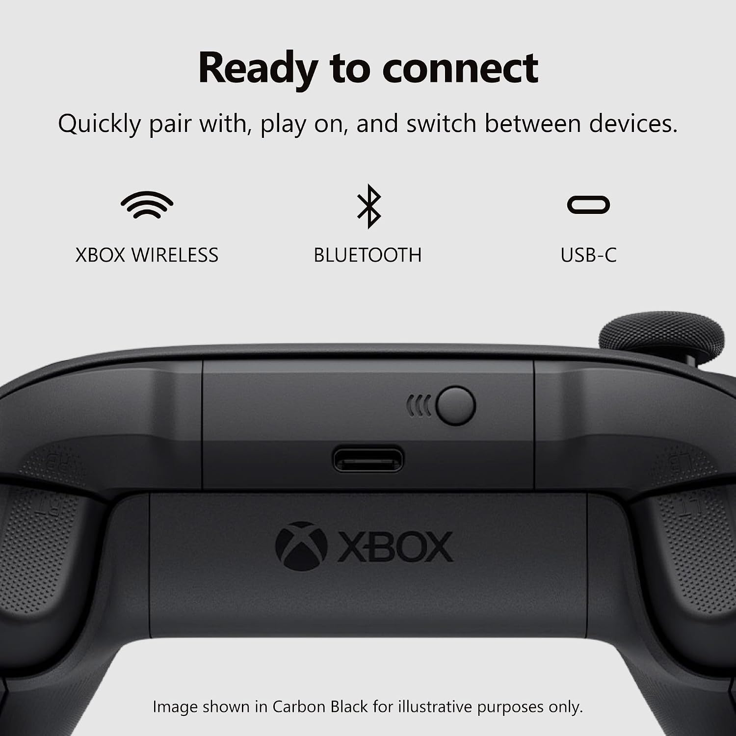 Controle Sem Fio Xbox Electric Volt QAU-00021 — foto 5