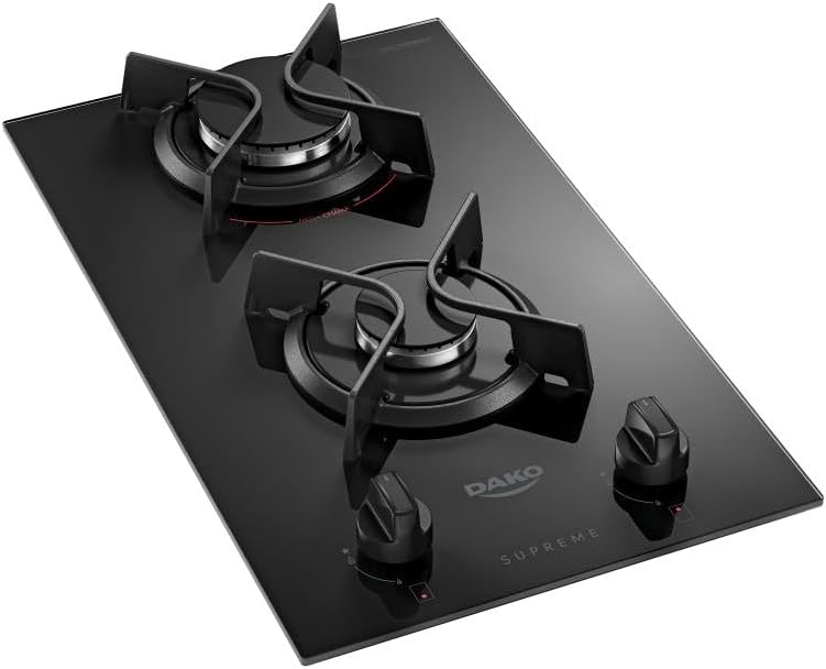 Cooktop Dako Supreme 2 Bocas Bivolt com Mesa de Vidro — foto 2