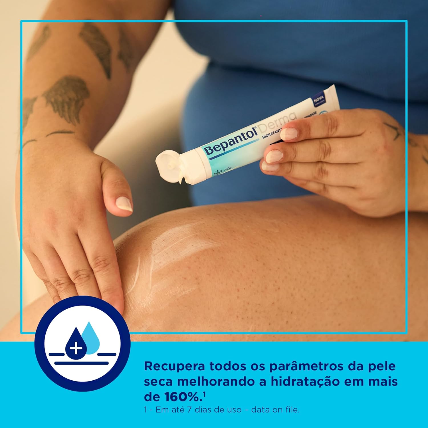 Creme Hidratante Corporal Bepantol Derma 40g — foto 5