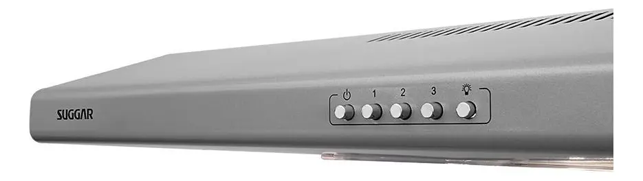 Depurador de Cozinha Suggar Slim com Manta DI801PT - Aço Inoxidável - 80cm - Bivolt — foto 3