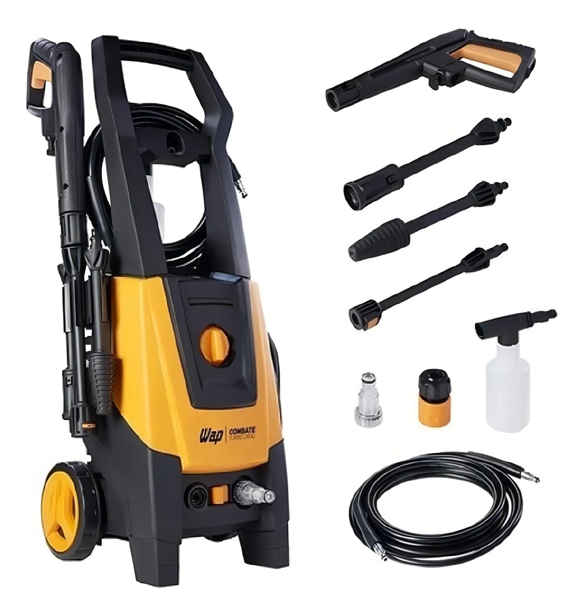 WAP Combate Turbo Ultra 2600 - Desobstruidora e Lavadora de Alta Pressão Bivolt 110V/220V