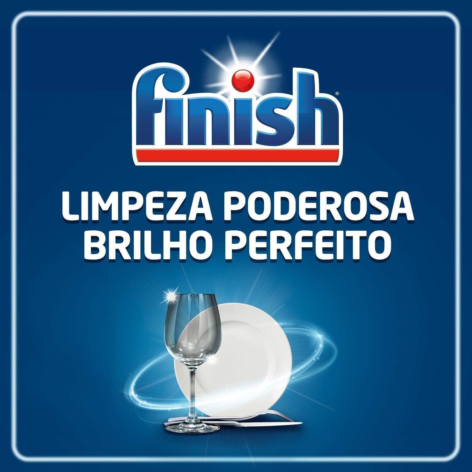 Detergente em Pó para Lava-Louças Finish Power Powder Advanced - 2,5kg — foto 4